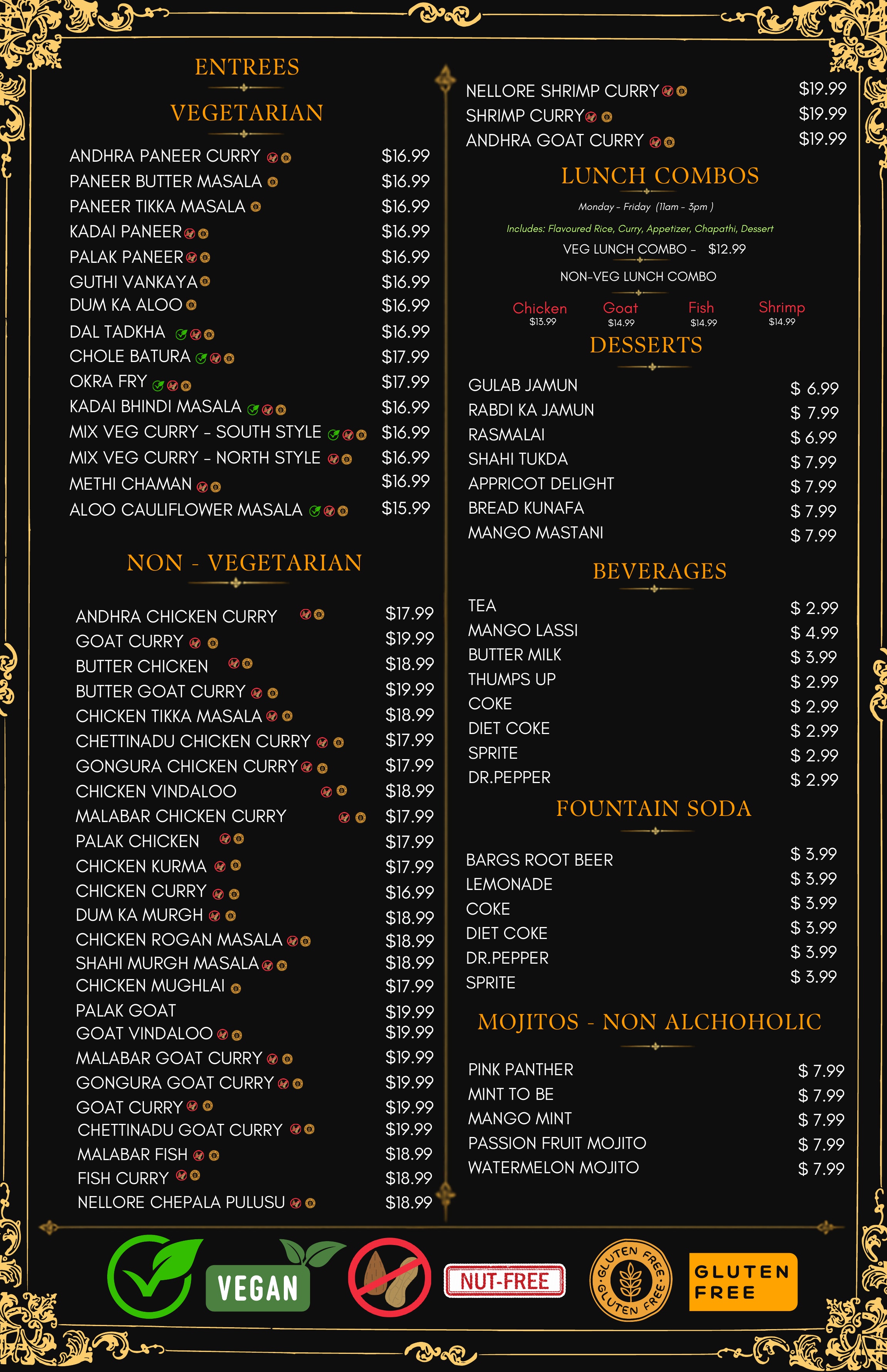 Bloom Bawarchi V3.0 menu page 4